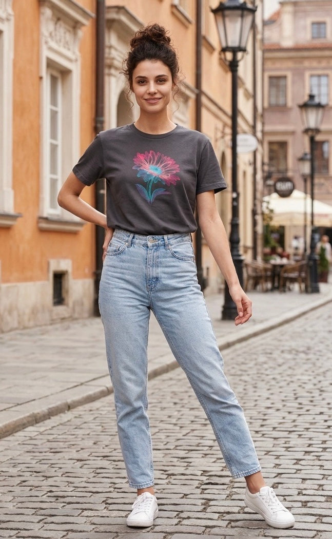 TRICOU BRODAT Gri - Margareta